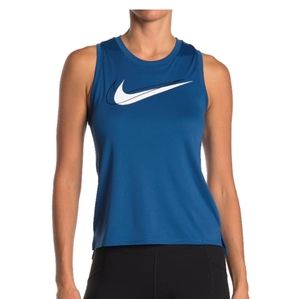 Nike Dri Fit Swoosh Running Tank Top